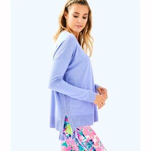 Lilly Pulitzer Damara Sweater Periwinkle Purple